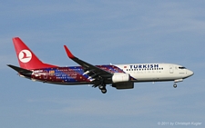 Boeing 737-8F2 | TC-JGY | Turkish Airlines | Z&UUML;RICH (LSZH/ZRH) 20.03.2011