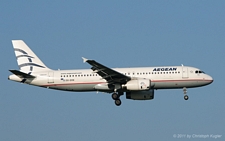 Airbus A320-232 | SX-DVN | Aegean Airlines | Z&UUML;RICH (LSZH/ZRH) 30.09.2011