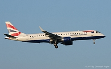 Embraer ERJ-190SR | G-LCYO | British Airways (BA CityFlyer) | Z&UUML;RICH (LSZH/ZRH) 30.09.2011