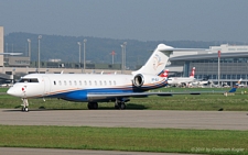 Bombardier BD.700 Global XRS | VP-BJI | untitled (Avenir World) | Z&UUML;RICH (LSZH/ZRH) 01.10.2011