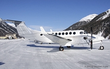 Hawker Beechcraft King Air 350 | M-FIVE | untitled | SAMEDAN (LSZS/SMV) 19.02.2011