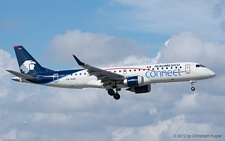 Embraer ERJ-190LR | XA-HAC | AeroMexico Connect | MIAMI INTL (KMIA/MIA) 09.12.2012