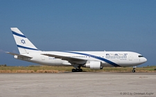 Boeing 767-27EER | 4X-EAF | El Al Israel Airlines | RHODOS - DIAGORAS (LGRP/RHO) 16.09.2012
