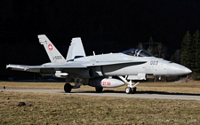 McDonnell Douglas F/A-18C Hornet | J-5003 | Swiss Air Force | MEIRINGEN (LSMM/---) 16.03.2012