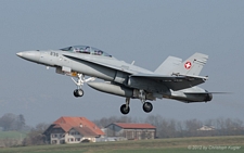 McDonnell Douglas F/A-18D Hornet | J-5236 | Swiss Air Force | PAYERNE (LSMP/---) 15.03.2012