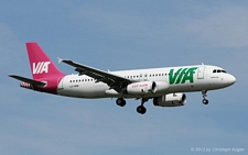 Airbus A320-232 | LZ-MDB | Air Via | Z&UUML;RICH (LSZH/ZRH) 31.03.2012