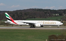 Boeing 777-31HER | A6-EBU | Emirates Airlines | Z&UUML;RICH (LSZH/ZRH) 31.03.2012