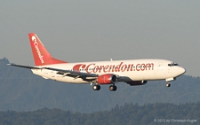 Boeing 737-4Y0 | TC-TJF | Corendon Airlines | Z&UUML;RICH (LSZH/ZRH) 19.08.2012