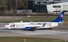 Boeing 737-8FN | OK-TVL | Travel Service Airlines  |  Moravian-Silesian Region sticker | Z&UUML;RICH (LSZH/ZRH) 31.12.2012