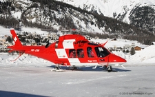 AgustaWestland AW109SP Grand | HB-ZRR | Swiss Air Ambulance | SAMEDAN (LSZS/SMV) 14.01.2012