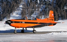 Pilatus PC-7 | T7-FMA | private | SAMEDAN (LSZS/SMV) 14.01.2012