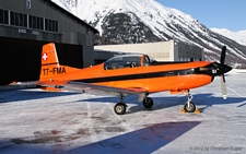 Pilatus PC-7 | T7-FMA | private | SAMEDAN (LSZS/SMV) 14.01.2012