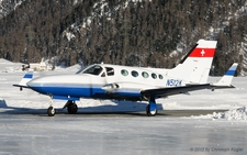 Cessna 414A | N512K | private | SAMEDAN (LSZS/SMV) 15.01.2012