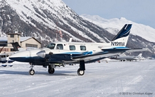 Piper PA-31T1 Cheyenne I | N191MA | untitled | SAMEDAN (LSZS/SMV) 29.12.2012