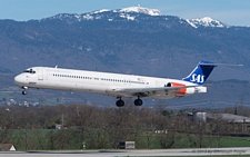 McDonnell Douglas MD-82 | OY-KHG | SAS Scandinavian Airlines System | GENEVA (LSGG/GVA) 14.04.2013