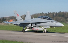 McDonnell Douglas F/A-18D Hornet | J-5233 | Swiss Air Force | PAYERNE (LSMP/---) 25.04.2013