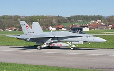 McDonnell Douglas F/A-18C Hornet | J-5024 | Swiss Air Force | PAYERNE (LSMP/---) 25.04.2013