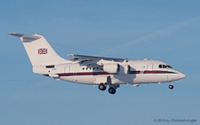 BAe 146 CC.2 | ZE701 | Royal Air Force | Z&UUML;RICH (LSZH/ZRH) 23.01.2013