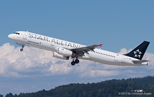 Airbus A321-231 | TC-JRB | Turkish Airlines  |  Star Alliance c/s | Z&UUML;RICH (LSZH/ZRH) 17.08.2013