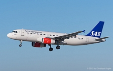 Airbus A320-232 | OY-KAO | SAS Scandinavian Airlines System | Z&UUML;RICH (LSZH/ZRH) 04.09.2013