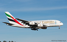 Airbus A380-861 | A6-EDR | Emirates Airlines | Z&UUML;RICH (LSZH/ZRH) 24.12.2013