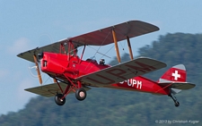 De Havilland DH.82A Tiger Moth | HB-UPM | private | HAUSEN A. ALBIS (LSZN/---) 31.08.2013
