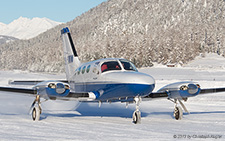 Cessna 414A | SP-AMW | untitled | SAMEDAN (LSZS/SMV) 30.12.2013