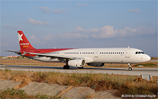 Airbus A321-232 | VP-BRD | Nordwind Airlines | RHODOS - DIAGORAS (LGRP/RHO) 11.09.2014