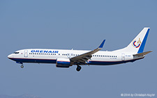 Boeing 737-8GJ | VQ-BUE | Orenair | RHODOS - DIAGORAS (LGRP/RHO) 12.09.2014