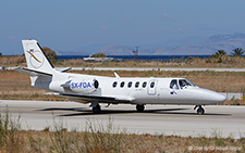 Cessna 550 Citation II | SX-FDA | untitled (Life Line Aviation) | RHODOS - DIAGORAS (LGRP/RHO) 19.09.2014