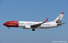 Boeing 737-8DJ | LN-NOB | Norwegian Air Shuttle | RHODOS - DIAGORAS (LGRP/RHO) 20.09.2014
