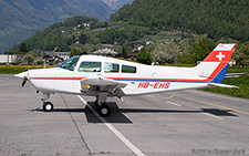 Beech C23 Musketeer | HB-EHS | private | MOLLIS (LSMF/---) 26.04.2014