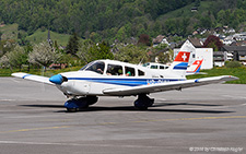 Piper PA-28 Archer II | HB-PHU | private | MOLLIS (LSMF/---) 26.04.2014