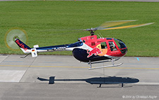 Boelkov Bo-105 CB-4 | D-HTDM | Flying Bulls | PAYERNE (LSMP/---) 28.08.2014
