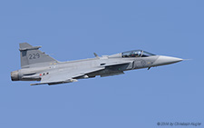 JAS-39C Gripen | 39229 | Royal Swedish Air Force | PAYERNE (LSMP/---) 06.09.2014