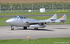 De Havilland DH.115 Vampire T.55 | HB-RVF | private | PAYERNE (LSMP/---) 06.09.2014