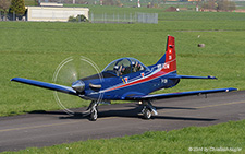 Pilatus PC-7Mk2 | HB-HDM | Indian Air Force | BUOCHS (LSZC/BXO) 28.03.2014