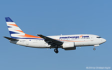 Boeing 737-7Q8 | OK-SWW | Smart Wings | Z&UUML;RICH (LSZH/ZRH) 16.03.2014