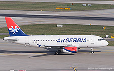 Airbus A319-132 | A6-SAB | Air Serbia | Z&UUML;RICH (LSZH/ZRH) 30.03.2014