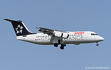 Avro RJ100 | HB-IXR | Swiss International Air Lines  |  Star Alliance c/s | Z&UUML;RICH (LSZH/ZRH) 30.03.2014