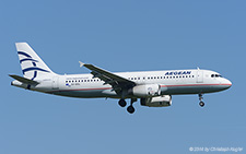 Airbus A320-232 | SX-DGL | Aegean Airlines | Z&UUML;RICH (LSZH/ZRH) 27.09.2014