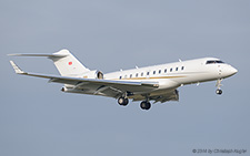 Bombardier BD.700 Global 5000 | HB-JRR | untitled (Comlux Switzerland) | Z&UUML;RICH (LSZH/ZRH) 24.12.2014