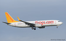 Boeing 737-82R | TC-AAY | Pegasus Airlines | Z&UUML;RICH (LSZH/ZRH) 24.12.2014