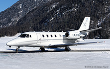 Cessna 560XLS+ Citation Excel | LX-FGB | untitled (Flying Service) | SAMEDAN (LSZS/SMV) 23.02.2014