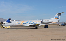 Embraer ERJ-135LR | N721HS | Cronos Airlines  |  prior delivery to Equatorial Guinea | KINGMAN (KIGM/IGM) 26.09.2015