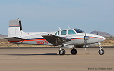 Beech D50 Twin Bonanza | N12FH | private | KINGMAN (KIGM/IGM) 26.09.2015