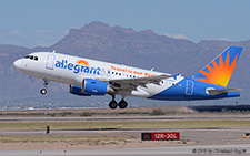 Airbus A319-112 | N303NV | Allegiant Air | PHOENIX-MESA GATEWAY (KIWA/AZA) 24.09.2015