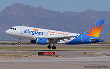 Airbus A319-111 | N301NV | Allegiant Air | PHOENIX-MESA GATEWAY (KIWA/AZA) 24.09.2015