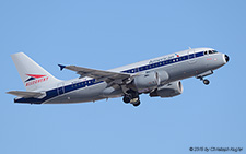 Airbus A319-112 | N745VJ | American Airlines  |  in Allegheny retro c/s | PHOENIX SKY HARBOUR INTL (KPHX/PHX) 25.09.2015