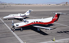 Pilatus PC-12/47E | N808JS | untitled | LAS VEGAS NORTH AIR TERMINAL (KVGT/VGT) 30.09.2015